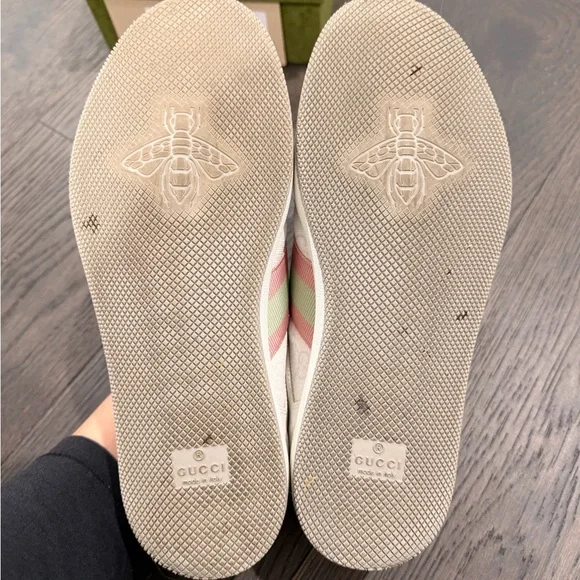 Gucci Women’s Screener Sneakers – Like New, Size EU 38 / US Women’s 8 - Picture 10 of 17